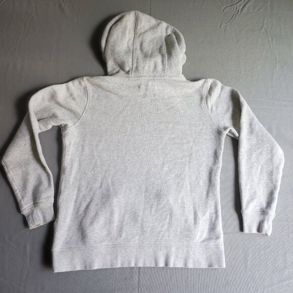 Roxy street wear hoodie women's size M grey knit kangaroo pocket - Picture 3 of 9